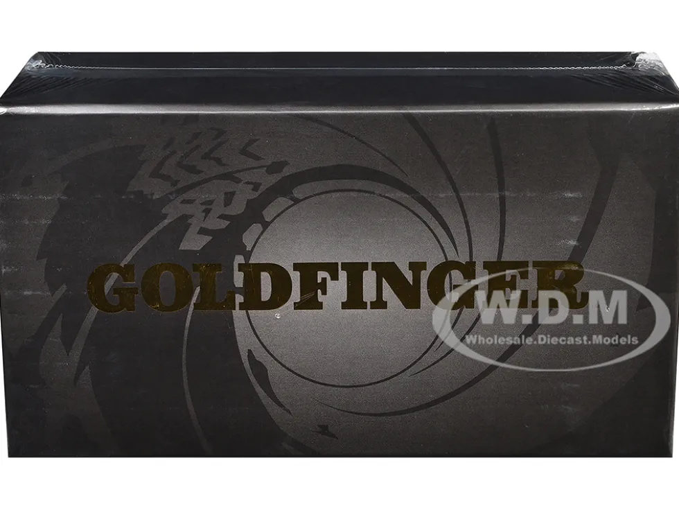 Rolls Royce Phantom III Sedanca de Ville Yellow with Black Top James Bond 007 "Goldfinger" (1964) Movie Diecast Model Car by Corgi