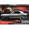 Roman's Chevrolet Camaro Z/28 Silver "Fast & Furious 7" Movie 1/24 Diecast Model Car Jada 97166
