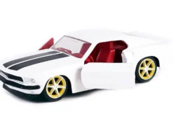Roman's Ford Mustang White Red Interior Fast Furious Movie 1/32 Diecast Model Car Jada 99517
