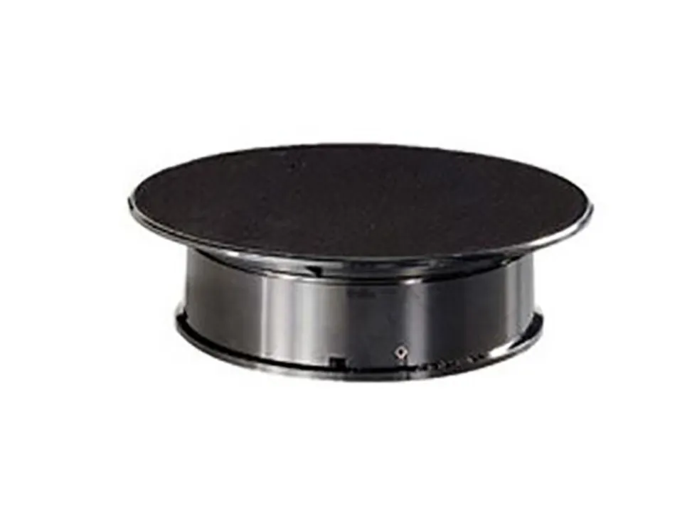 Rotary Display Stand Small 8 Inches Black Top 1/64 1/43 1/32 1/24 Scale Models Autoart 98017