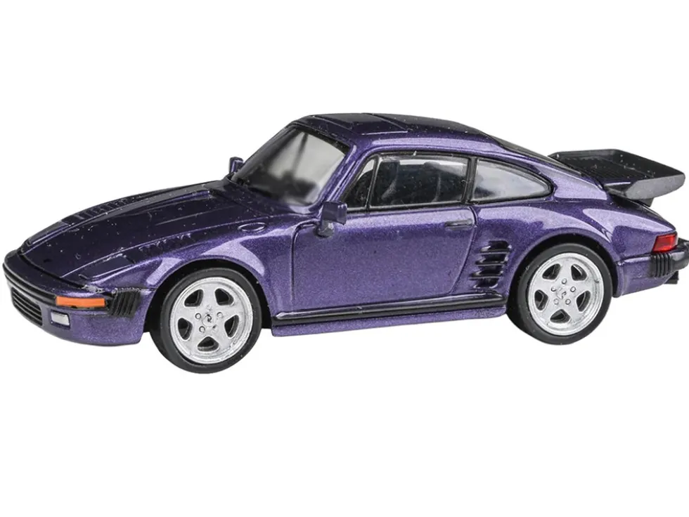 1986 RUF BTR Slantnose Prussian Blue Metallic 1/64 Diecast Model Car by Paragon Models