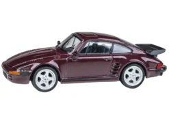 1986 RUF BTR Slantnose Ruby Red Metallic 1/64 Diecast Model Car by Paragon Models