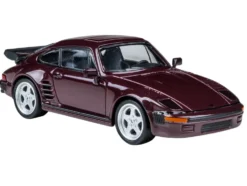 1986 RUF BTR Slantnose Ruby Red Metallic 1/64 Diecast Model Car by Paragon Models