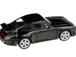 1995 RUF CTR2 Black 1/64 Diecast Model Car Paragon PA-55373