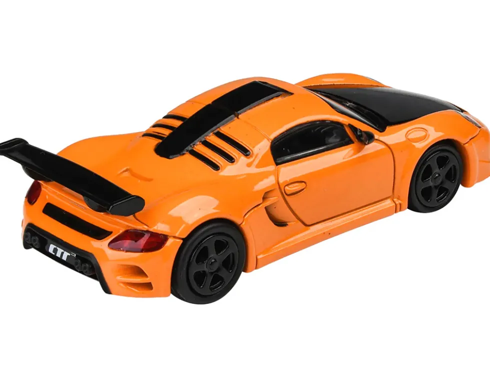 2012 RUF CTR3 Clubsport Orange with Black Hood 1/64 Diecast Model Car Paragon Models PA-55385