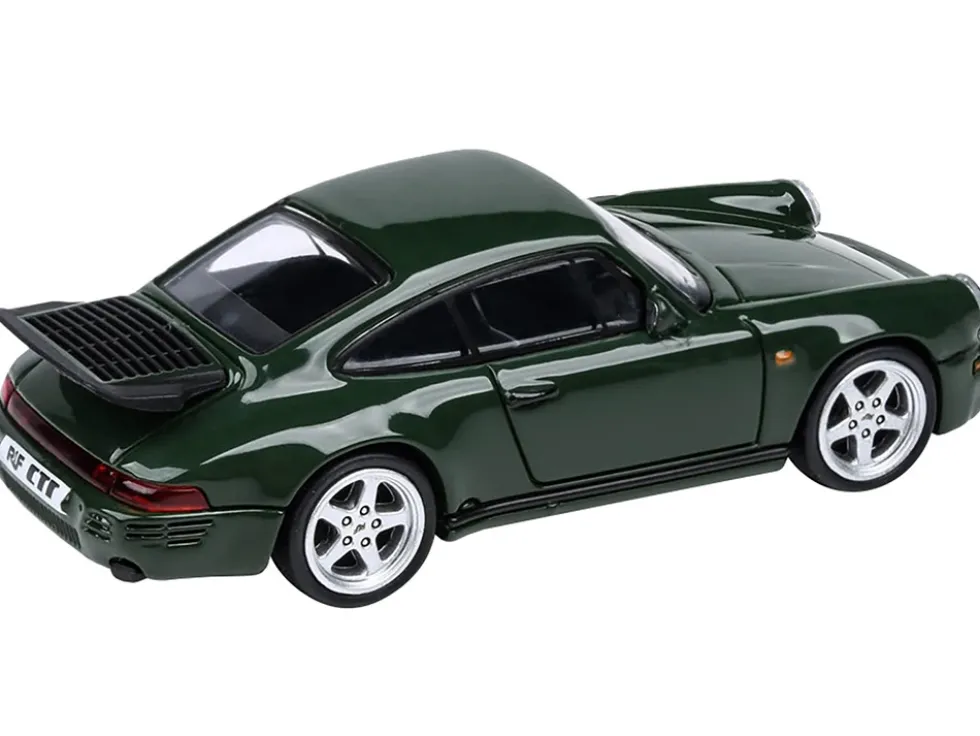 1987 RUF CTR Irish Green 1/64 Diecast Model Car Paragon Models PA-55295