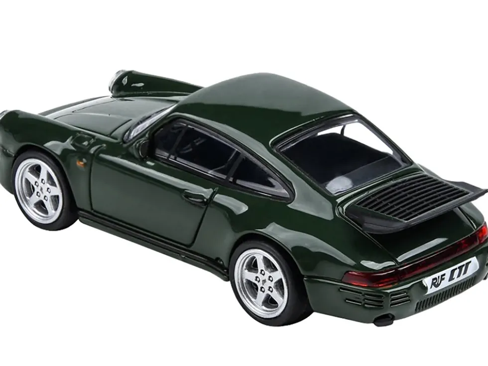 1987 RUF CTR Irish Green 1/64 Diecast Model Car Paragon Models PA-55295