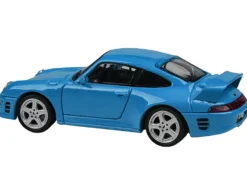 1995 RUF CTR2 Mexico Blue 1/64 Diecast Model Car by Paragon Models