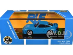 1995 RUF CTR2 Mexico Blue 1/64 Diecast Model Car by Paragon Models