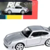 RUF CTR2 Silver Metallic 1/64 Diecast Model Car Paragon Models PA-55371