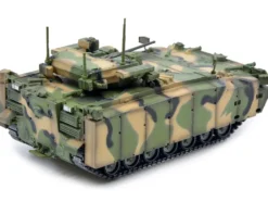 Russian Object 695 Kurganets 25 Infantry Fighting Vehicle with Four Kornet EM Guided Missiles Camouflage 1/72 Diecast Model Panzerkampf 12205PB