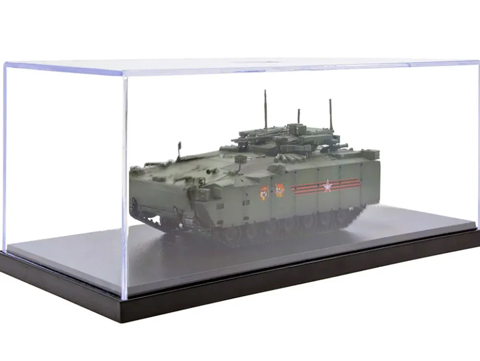 Russian Object 695 Kurganets 25 Infantry Fighting Vehicle with Four Kornet EM Guided Missiles Moscow Victory Day Parade 1/72 Diecast Model Panzerkampf 12205PA