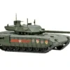 Russian T14 Armata MBT Main Battle Tank Green Camouflage Armor Premium Series 1/72 Diecast Model Panzerkampf 12166PE