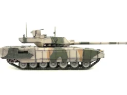 Russian T14 Armata MBT Main Battle Tank Multi Camouflage Armor Premium Series 1/72 Diecast Model Panzerkampf 12166PC
