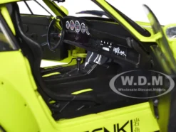 RWB Body Kit "Genki" Lime Green "Pink Slips" Series 1/18 Diecast Model Car by Jada