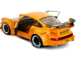 RWB Bodykit "Hibiki" Orange Metallic "Pink Slips" Series 1/18 Diecast Model Car by Jada