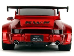 RWB Body Kit Red Metallic with Black Stripes 