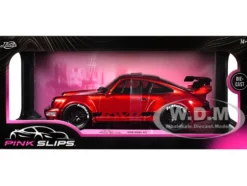 RWB Body Kit Red Metallic with Black Stripes 
