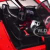 2024 RWB Bodykit "Taikano Kaishin" Red with Black Stripes 1/18 Diecast Model Car by Solido