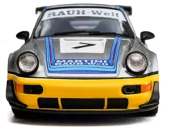 RWB 964 #7 "Ichiban Boshi - Martini Racing" Silver Metallic with Stripes 1/64 Diecast Model Car by Model Model