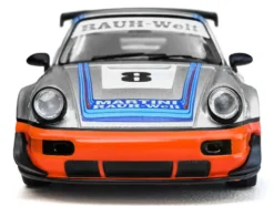 RWB 964 #8 "Ichiban Boshi - Martini Racing" Silver Metallic with Stripes 1/64 Diecast Model Car by Model Model