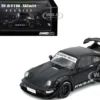 RWB 964 Matt Black 1/64 Diecast Model Car by Inno Models