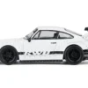 RWB 930 Matt White with Black Stripes 1/64 Diecast Model Car by Model Model
