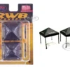 RWB (RAUH-Welt BEGRIFF) Canopy 2 Piece Set Black Limited Edition for 1/64 Scale Models by American Diorama