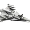 Saab JAS 39E Gripen Fighter Aircraft "Brazilian Air Force" 1/72 Diecast Model Airplane by Aviation 72