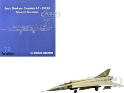 Saab S35 Draken Fighter Aircraft 