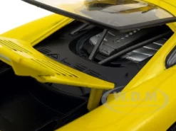 Saleen S7 Yellow 1/18 Diecast Model Car Motormax 73117