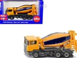 Scania Mixer Truck Yellow 1/87 HO Diecast Model Siku 1896