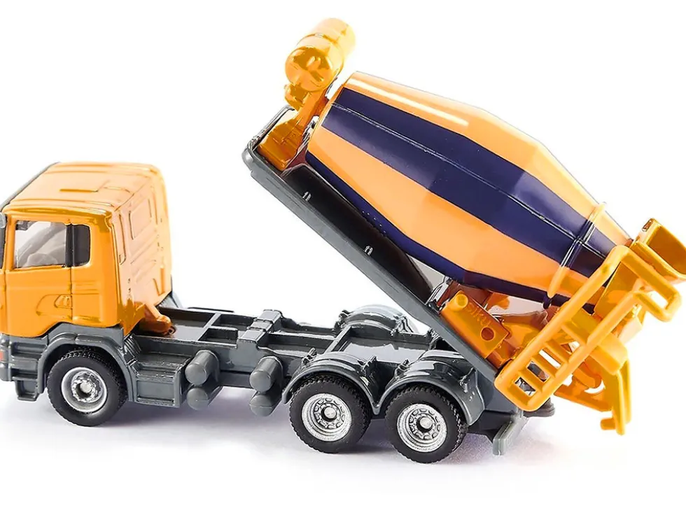Scania Mixer Truck Yellow 1/87 HO Diecast Model Siku 1896