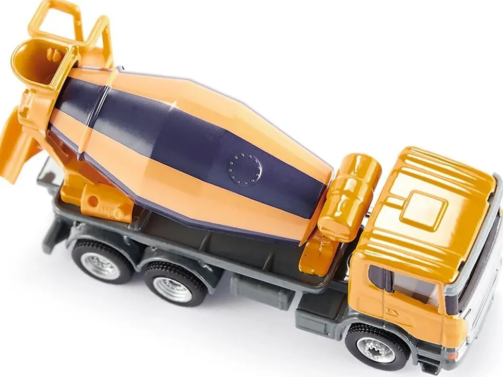 Scania Mixer Truck Yellow 1/87 HO Diecast Model Siku 1896