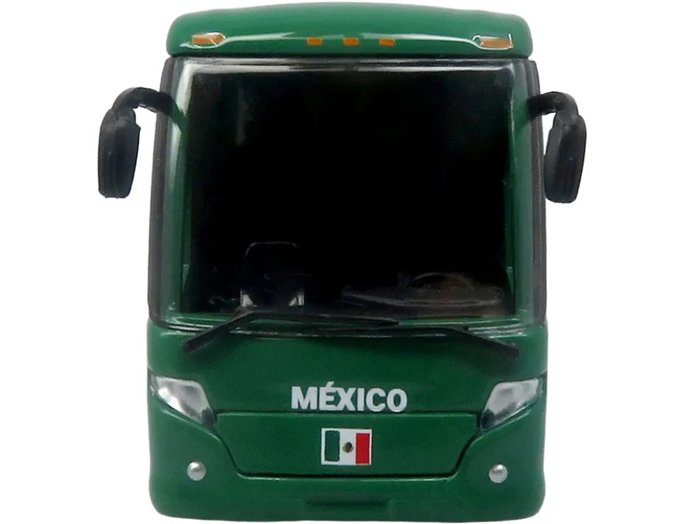 Scania Touring HD Coach Bus "Mexico National Football Team" Green with Graphics "International Federation of the Global Game" Series Limited Edition to 504 pieces Worldwide 1/87 (HO) Diecast Model by Iconic Replicas