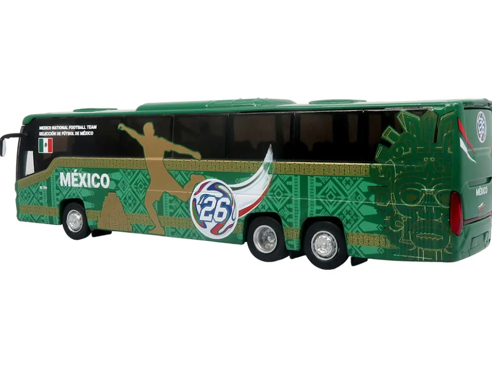 Scania Touring HD Coach Bus "Mexico National Football Team" Green with Graphics "International Federation of the Global Game" Series Limited Edition to 504 pieces Worldwide 1/87 (HO) Diecast Model by Iconic Replicas