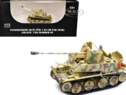 Sd Kfz 139 Panzerjager 38 t Fur 7 62cm PaK 36 R Marder III Tank Destroyer 301 Germany World War II 1/72 Diecast Model Legion LEG-12023LA
