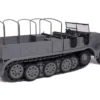 Sd.Kfz. 9 18-Ton FAMO AFV Gray "German Army" 1/43 Diecast Model by Militaria Die Cast