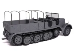 Sd.Kfz. 9 18-Ton FAMO AFV Gray "German Army" 1/43 Diecast Model by Militaria Die Cast