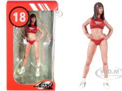 2000's Dorothy Miss Hawaiian Tropic Figurine 1/18 Scale Models Le Mans Miniatures 118037-P2