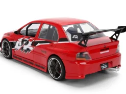 Sean's Mitsubishi Lancer Evolution IX RHD (Right Hand Drive) Red with Graphics