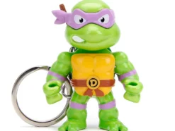 Set of 4 Diecast Figure Key Chains Teenage Mutant Ninja Turtles TV Series Metalfigs Series Diecast Models Jada 34359