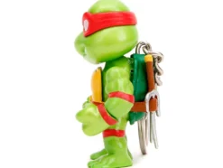 Set of 4 Diecast Figure Key Chains Teenage Mutant Ninja Turtles TV Series Metalfigs Series Diecast Models Jada 34359