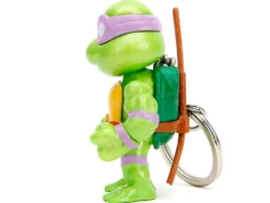 Set of 4 Diecast Figure Key Chains Teenage Mutant Ninja Turtles TV Series Metalfigs Series Diecast Models Jada 34359