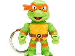 Set of 4 Diecast Figure Key Chains Teenage Mutant Ninja Turtles TV Series Metalfigs Series Diecast Models Jada 34359