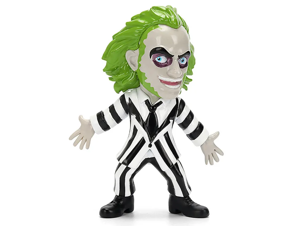 Set of 4 Diecast Figures "Beetlejuice" (1988) Movie "Metalfigs" Series by Jada