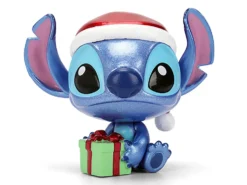 Set of 4 Diecast Figures "Disney's Stitch Christmas Edition" "Metalfigs" Series by Jada