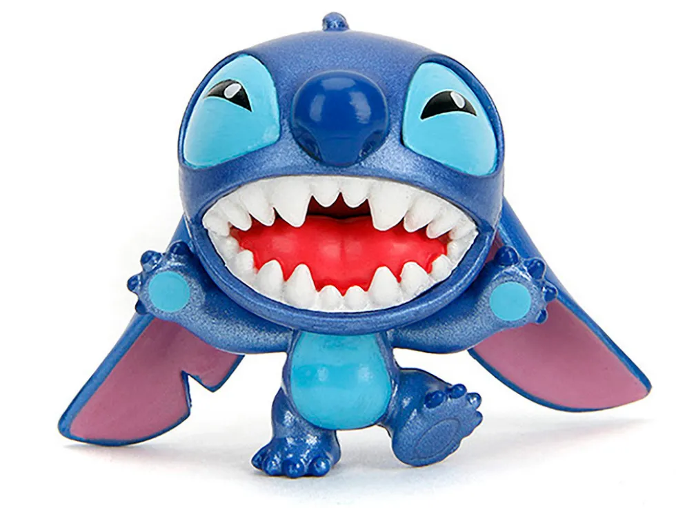 Set of 4 Diecast Figures "Disney's Stitch" "Metalfigs" Series Diecast Models by Jada