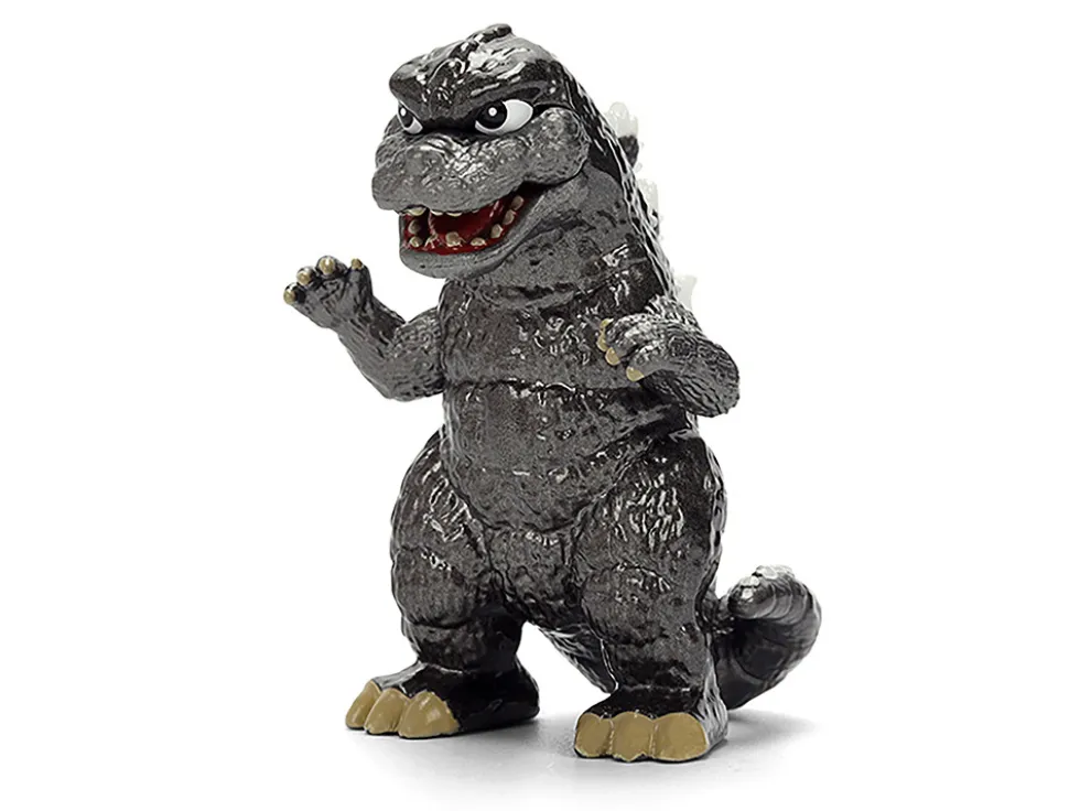 Set of 4 Diecast Figures "Godzilla" Franchise "Metalfigs" Series by Jada