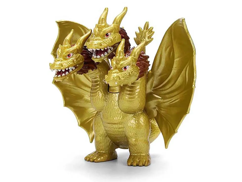 Set of 4 Diecast Figures "Godzilla" Franchise "Metalfigs" Series by Jada